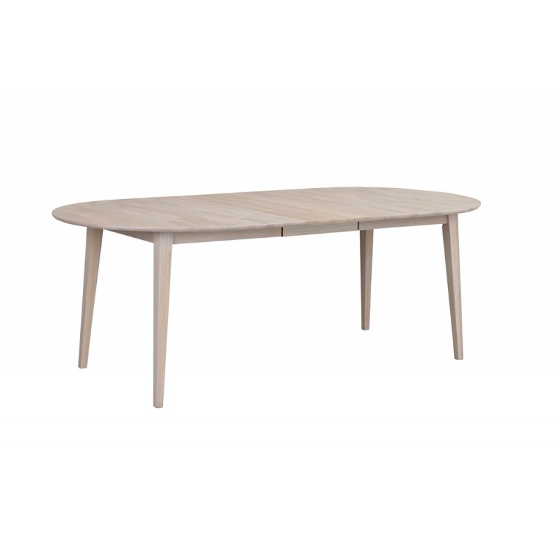 RO FILIPPA DINING TABLE Extendable WHITEWASH